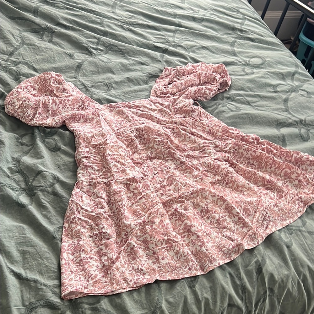 Floral Pink altard state Dress